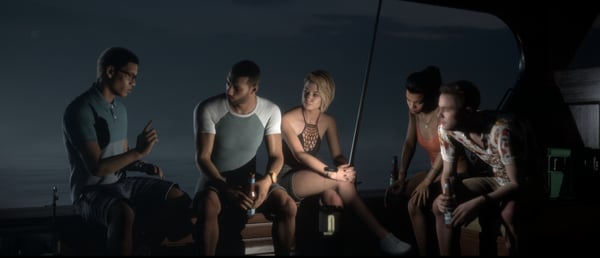 BANDAI NAMCO Entertainment The Dark Pictures Anthologie : Man of Medan Vakio Xbox One
