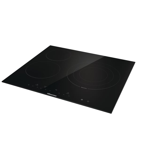Hisense E6332BSCE kogeplade Sort Indbygget 60 cm Keramisk 3 zone(s)