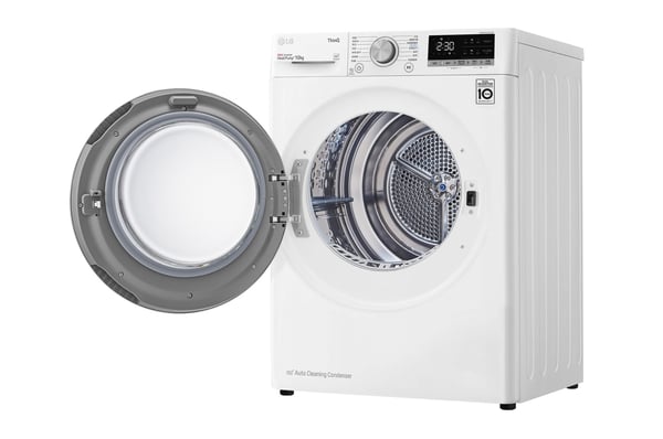 LG RH10V9AV4W tørretumbler Fritstående Front-læsning 10 kg Hvid