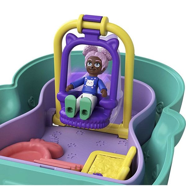 Polly Pocket Flip & Find Cat Compact