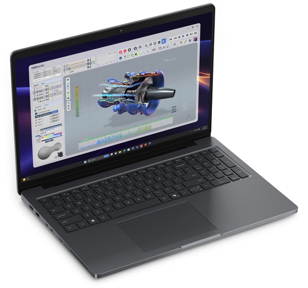 DELL Pro Precision 5 16 PW516261 Copilot+ PC Intel Core Ultra 7 366H Laptop 40,6 cm (16") Full HD+ 32 GB LPDDR5x-SDRAM 1 TB SSD NVIDIA RTX Pro 1000 Blackwell Wi-Fi 7 (802.11be) Windows 11 Pro Sort Spansk