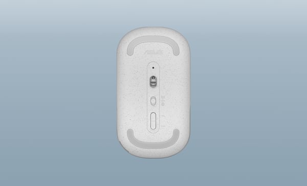 ASUS Marshmallow Mouse MD100 datormöss Kontor Ambidextrous Trådlös RF + Bluetooth Optisk 1600 DPI