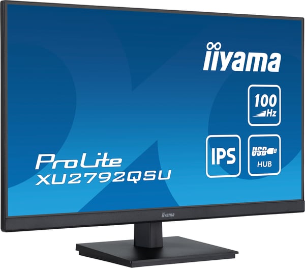 iiyama ProLite platta pc-skärmar 68,6 cm (27") 2560 x 1440 pixlar Quad HD LED Svart