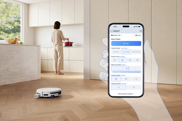 Ecovacs DEEBOT T90 MAX OMNI EU 0,25 L Valkoinen