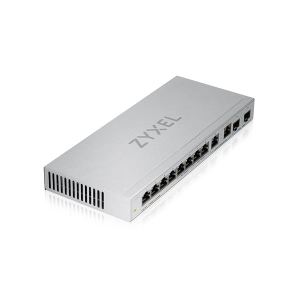 Zyxel XGS1010-12-ZZ0102F nätverksswitchar Ohanterad Gigabit Ethernet (10/100/1000) Grå