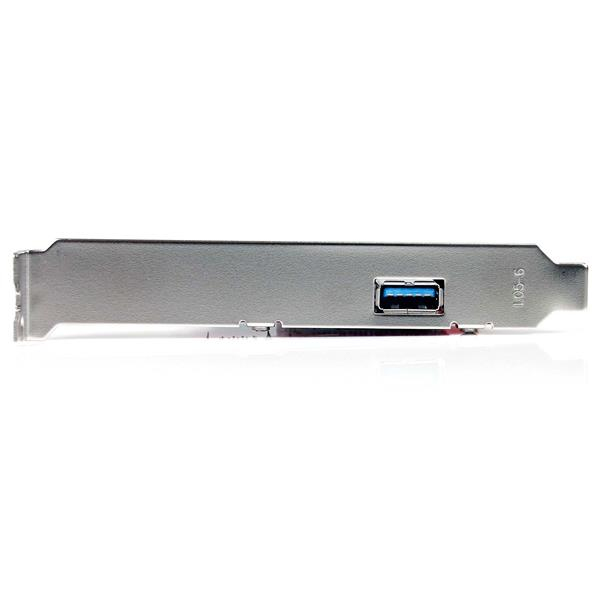 StarTech.com PCI Express SuperSpeed USB 3.0-kort med 2 portar och UASP-stöd - 1 Intern, 1 extern