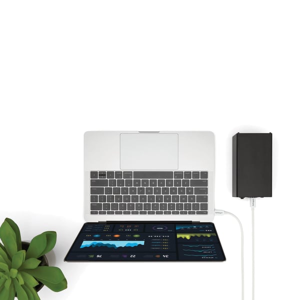 StarTech.com TBLT3MM2MW Thunderbolt kabel 2 m 20 Gbit/sek. Hvid