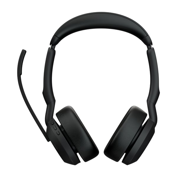 Jabra Evolve2 55 MS Stereo Headset Bluetooth ANC USB-A Svart (25599-999-999)