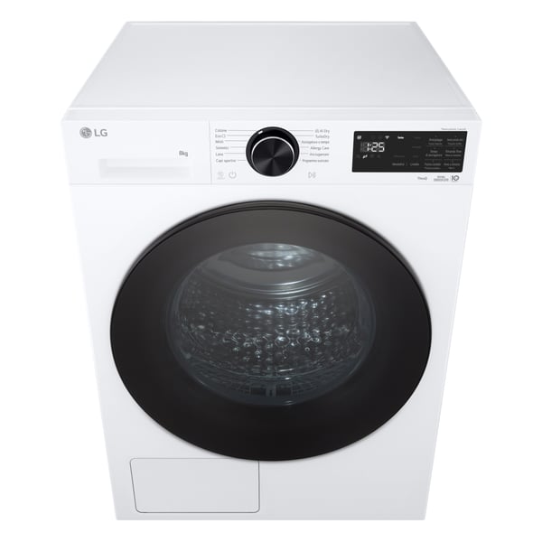 LG RHX7010TLB tørretumbler Fritstående Front-læsning 10 kg Hvid