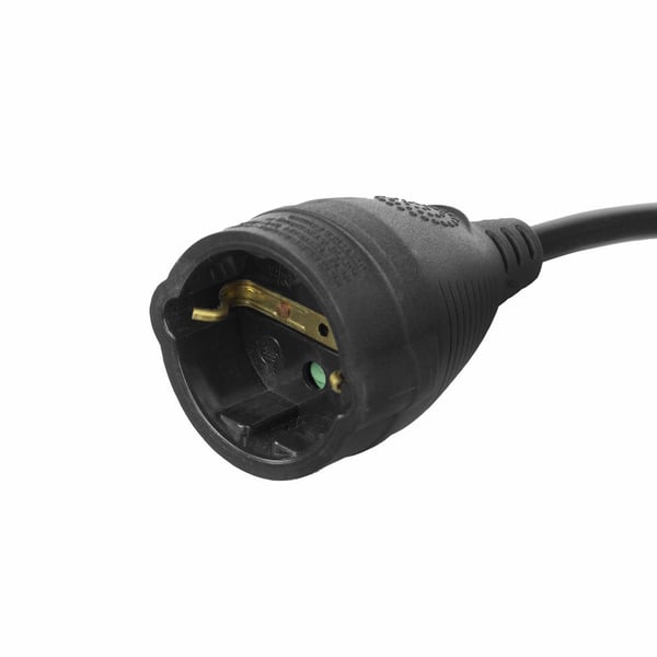 ACT AC2470 strömkablar Svart 10 m Strömkontakt typ F