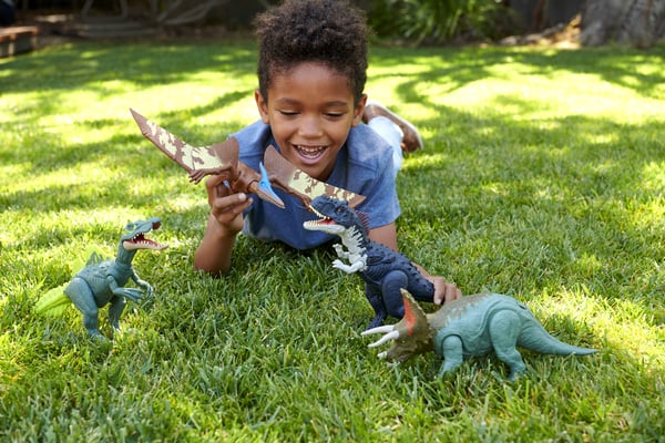Jurassic World HDX40 leksaksfigurer
