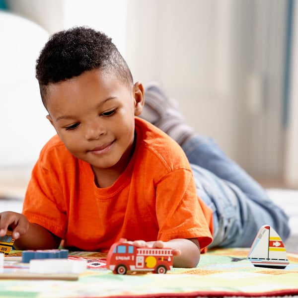 Melissa & Doug 13725 puslespil Blok puslespil 9 stk Køretøjer