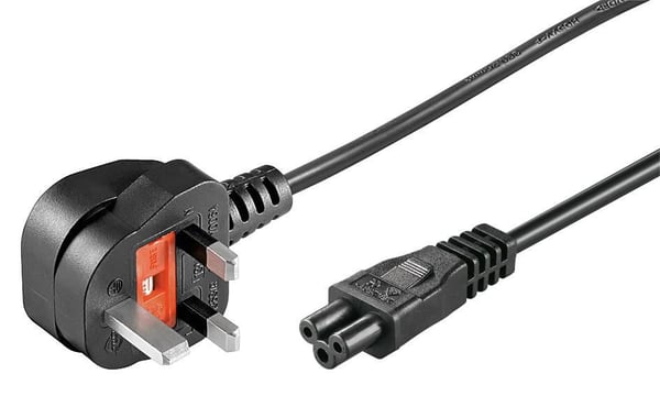 Microconnect PE090805 el-ledning Sort 0,5 m Strømstik type G C5 forbinder