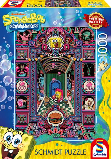 Schmidt® Spiele 58587 puslespil 1000 stk Tegnefilm