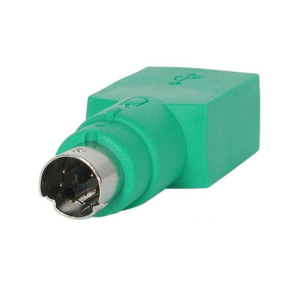 StarTech.com Erstatnings USB-mus til PS/2-adapter - Hun/Han - USB-mus til PS2-adapter - USB til PS2-adapter