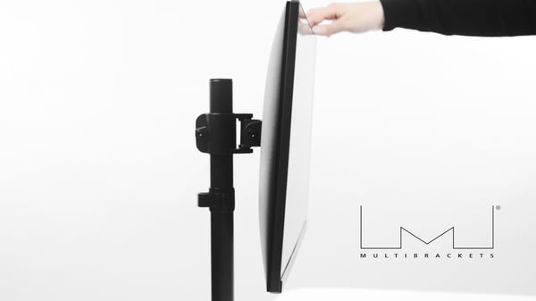 Multibrackets 3293 monitorin kiinnike ja jalusta 68,6 cm (27") Vastaanotto Musta