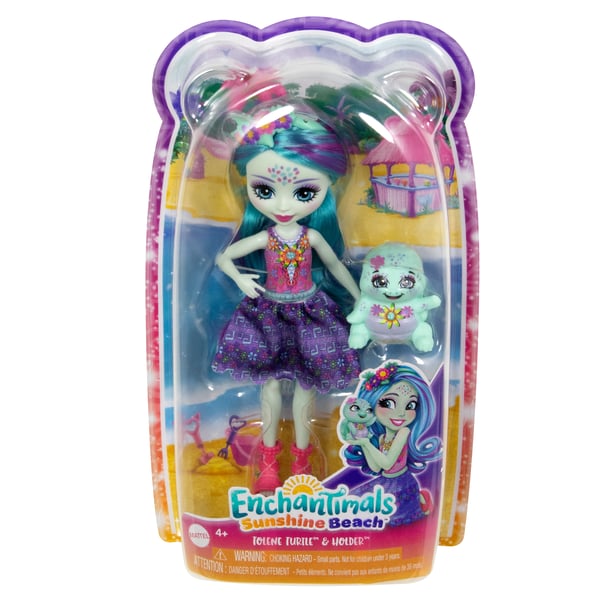 Enchantimals Sunshine Beach Tolene Turtle and Holder
