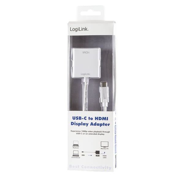 LogiLink UA0236A USB grafisk adapter Hvid