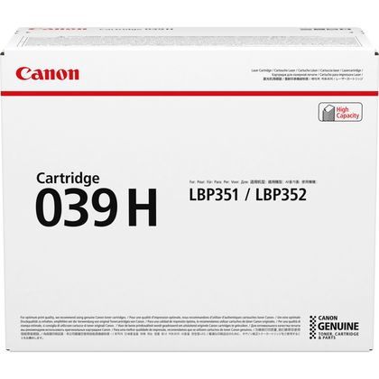 Canon CRG-039 H tonerpatron 1 stk Original Sort