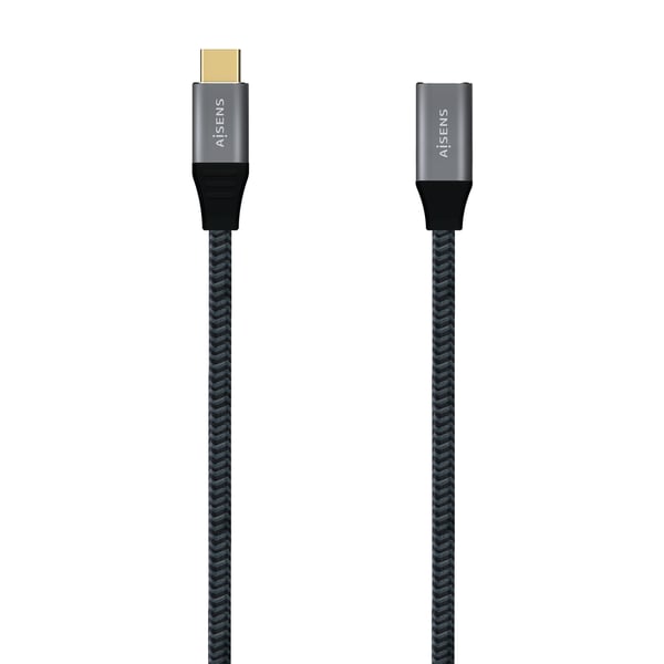 AISENS A107-0635 USB-kabel USB4 Gen 2x2 1 m USB C 20 Gbit/sek. 100 W Grå