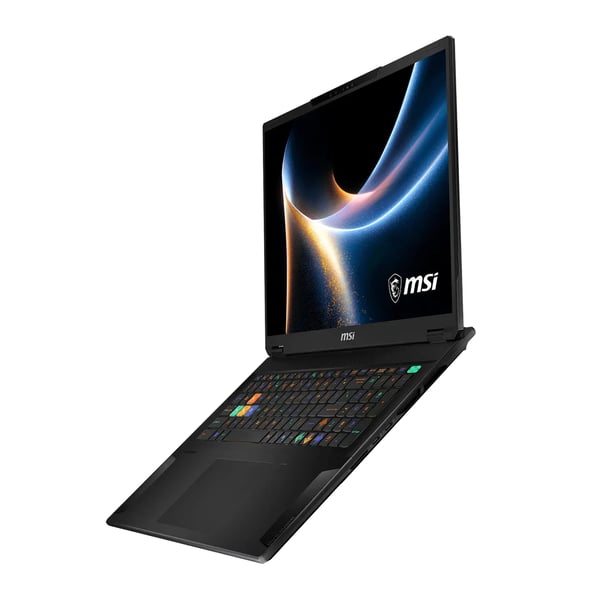 MSI Stealth 18 HX A2WI-087 Intel Core Ultra 9 290HX Plus Kannettava tietokone 45,7 cm (18") WQUXGA 32 GB DDR5-SDRAM 2 TB SSD NVIDIA GeForce RTX 5080 Laptop GPU Wi-Fi 7 (802.11be) Windows 11 Home Musta Saksa