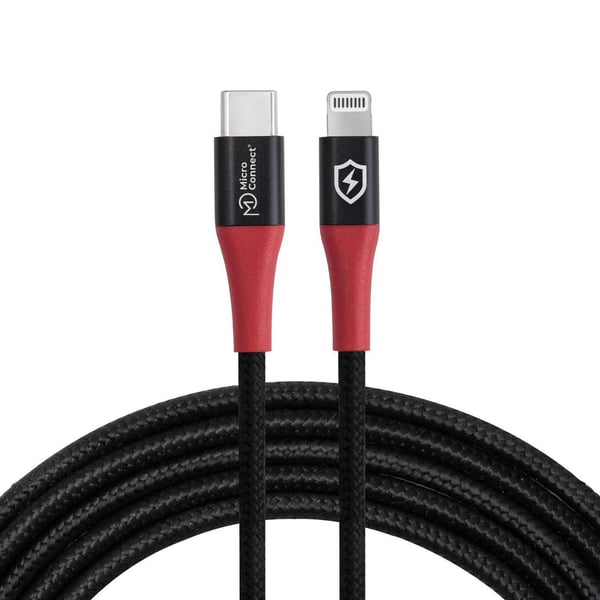 Microconnect MC-CLIGHTNING-SC Lightning-kaapeli 1,5 m Musta