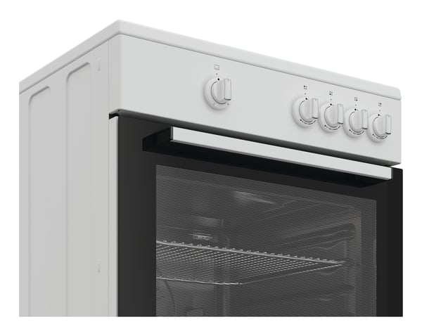 Indesit I6GGKMW Fritstående komfur Gas Gaskomfur Hvid