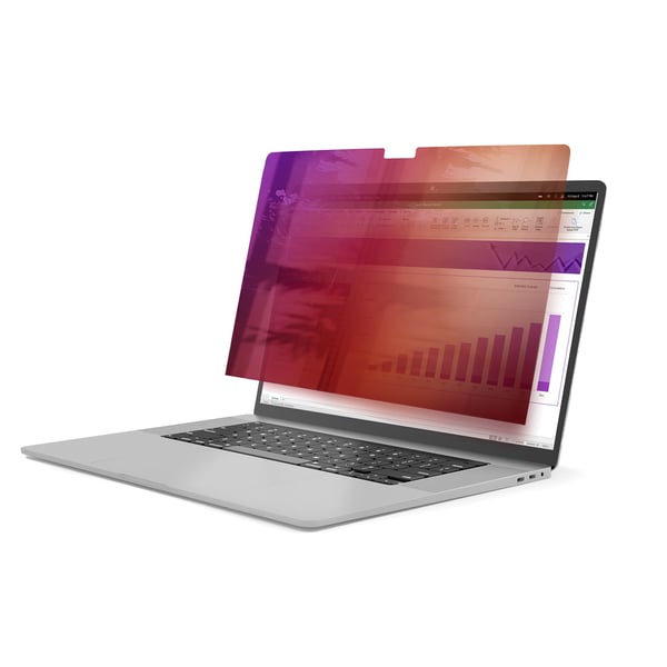 StarTech.com 16-tums MacBook Pro 21/23 sekretessfilter, guldfärgat filter med förbättrad sekretess, säkerhetsskärm, dubbelsidigt skärmskydd, +/- 30 grader StarTech.com 16-tums MacBook Pro 21/23 sekretessfilter, guldfärgat filter med förbättrad sekretess, säkerhetsskärm, dubbelsidigt skärmskydd, +/- 30 grader