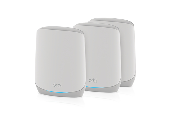 NETGEAR Orbi RBK763S Tri-band (2,4 GHz / 5 GHz / 5 GHz) Wi-Fi 6 (802.11ax) Hvid 7 Intern