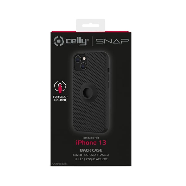 Celly Snap mobiltelefon etui 15,5 cm (6.1") Cover Sort
