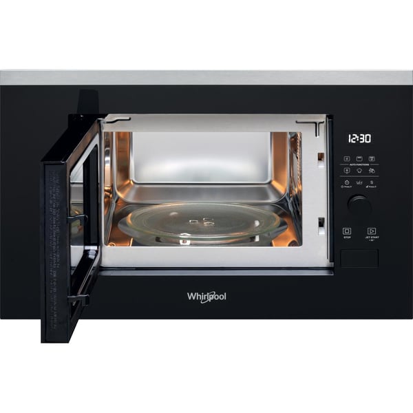 Whirlpool WMF201G Svart, Rostfritt stål Grillmikrovågsugn Inbyggd 20 l 800 W