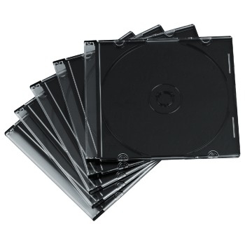 Hama CD Slim Jewel Case, pack 50 Pcs 1 levyt Läpinäkyvä