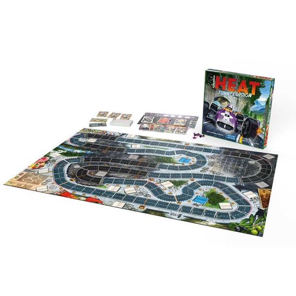Asmodee Heat - Tunnel Vision Heat - Tunnel Vision Brädspel