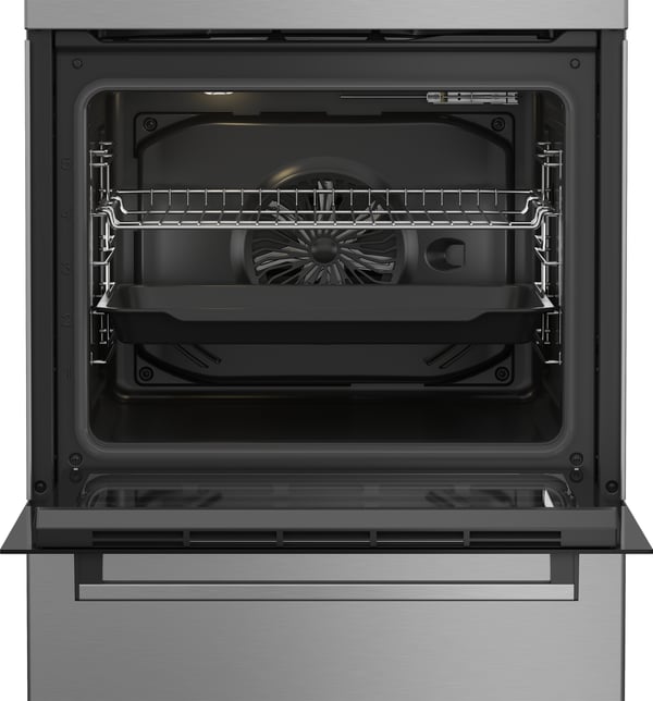 Beko FBE69100X Fritstående komfur Elektrisk Zone induktionskogeplade Rustfrit stål
