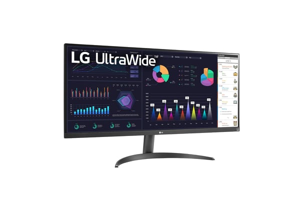 LG 34WQ500-B computerskærm 86,4 cm (34") 2560 x 1080 pixel UltraWide Full HD LED Sort