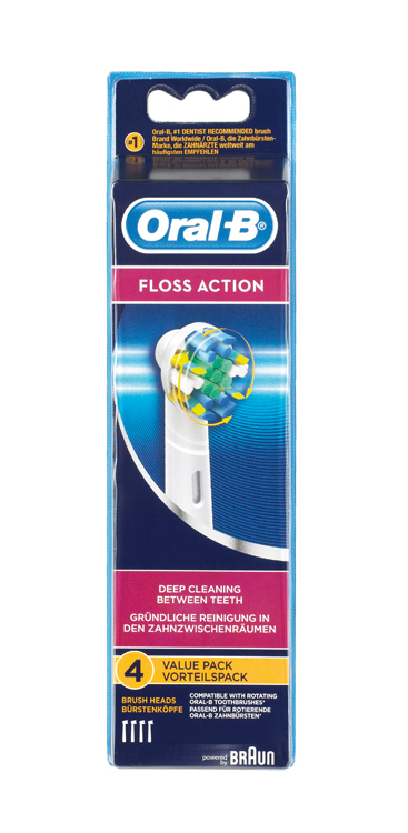 Oral-B Floss Action 4 stk Flerfarvet