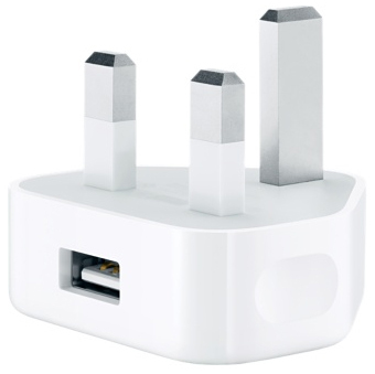Apple MD812 strømadapter og vekselret Indendørs 5 W Hvid Apple MD812 strømadapter og vekselret Indendørs 5 W Hvid