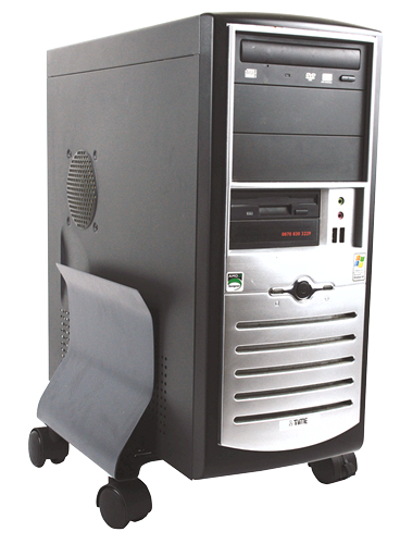 Fellowes 9169201 CPU-teline Keskusyksikköteline pyöräalustalla Grafiitti