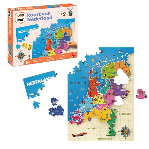 I learn Ik Leer - Kaart Van Nederland