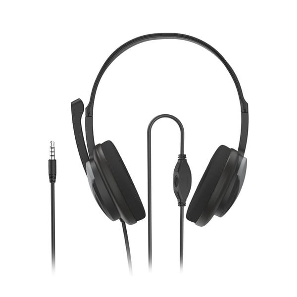 Hama HS-P100 V2 Headset Kabel Huvudband Kontor/callcenter Svart