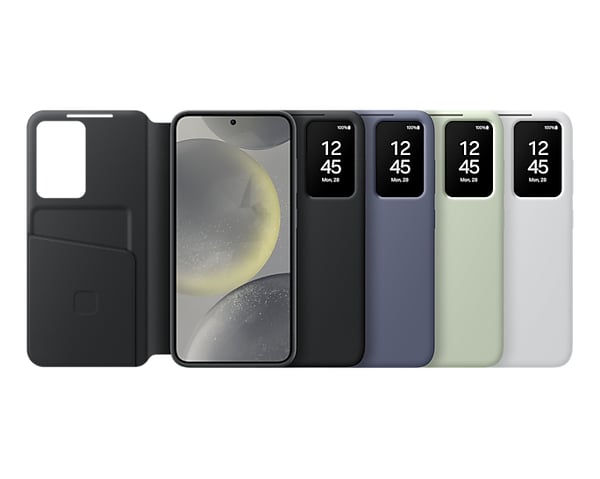 Samsung Smart View Case mobiltelefonfodral 15,8 cm (6.2") Plånbok Vit