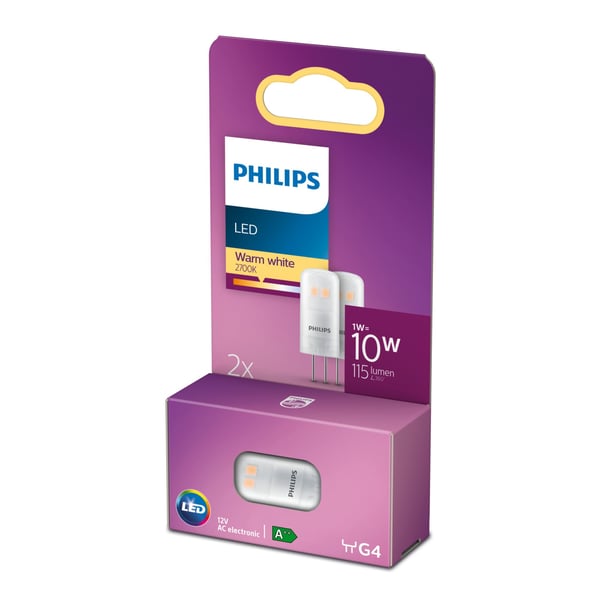 Philips Spot 10 W, spot G4 x 2