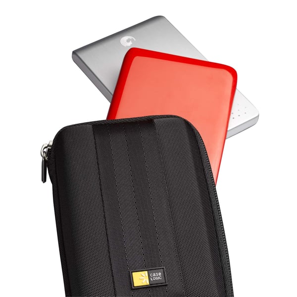 Case Logic QHDC-101 Black Suojakotelo EVA (eteeni-vinyyliasetaatti) Musta
