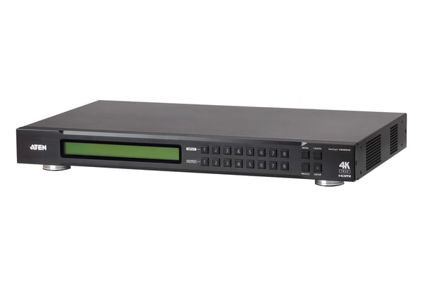 ATEN VM0808HB-AT-G matriisikytkin AV-matriisikytkin Sisäänrakennettu näyttö 38,1 W
