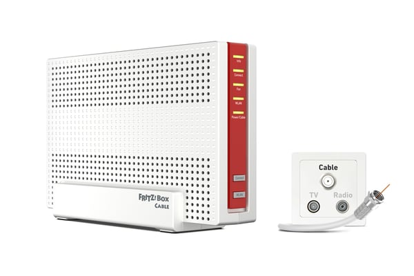 Box FRITZ! 6690 langaton reititin Gigabitti Ethernet Kaksitaajuus (2,4 GHz/5 GHz) Valkoinen