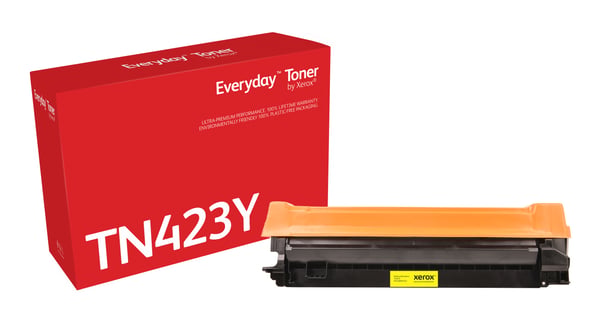 Everyday™ Keltainen Toner by Xerox compatible with Brother TN-423Y, High capacity