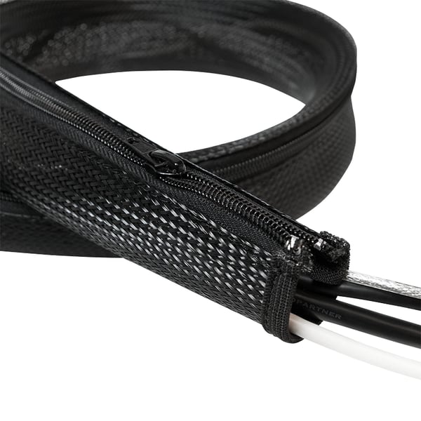 LogiLink KAB0047 kaapelisuojus Musta