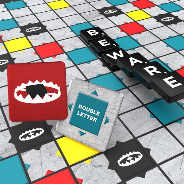 Games Scrabble Surprise 20 min. Brætspil Oplysende