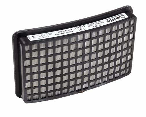 3M 837012 hengityssuojaimen suodatin & patruuna Pienhiukkassuodatin 2 kpl