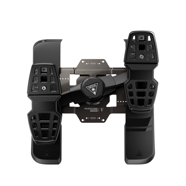 Turtle Beach VelocityOne Rudder Svart USB Pedaler PC, Xbox, Xbox One, Xbox Series S, Xbox Series X